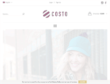 Tablet Screenshot of costo.fi